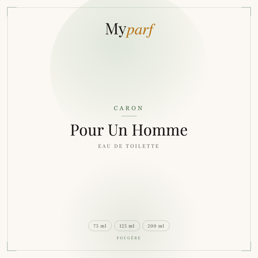 POUR UN HOMME