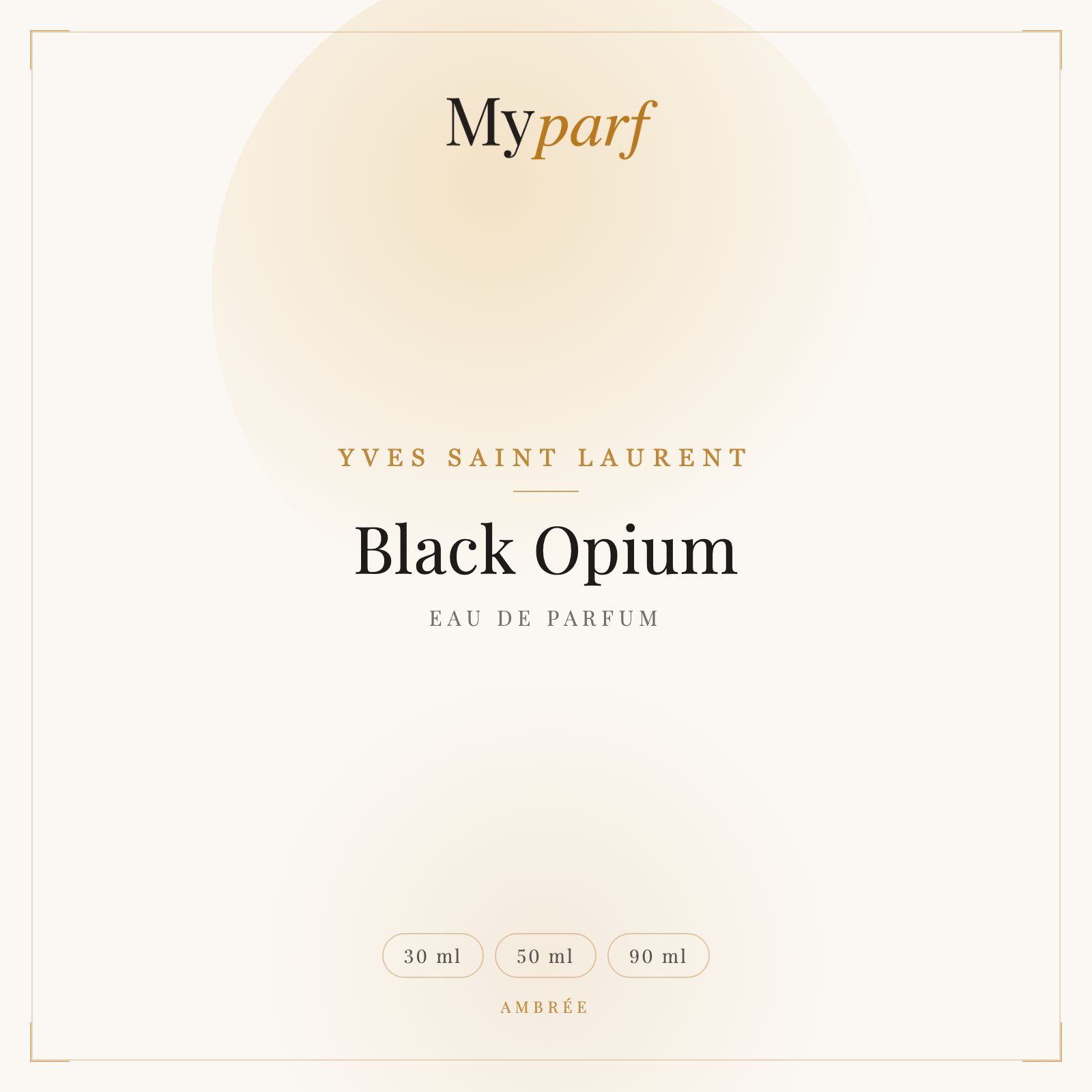 BLACK OPIUM EAU DE PARFUM