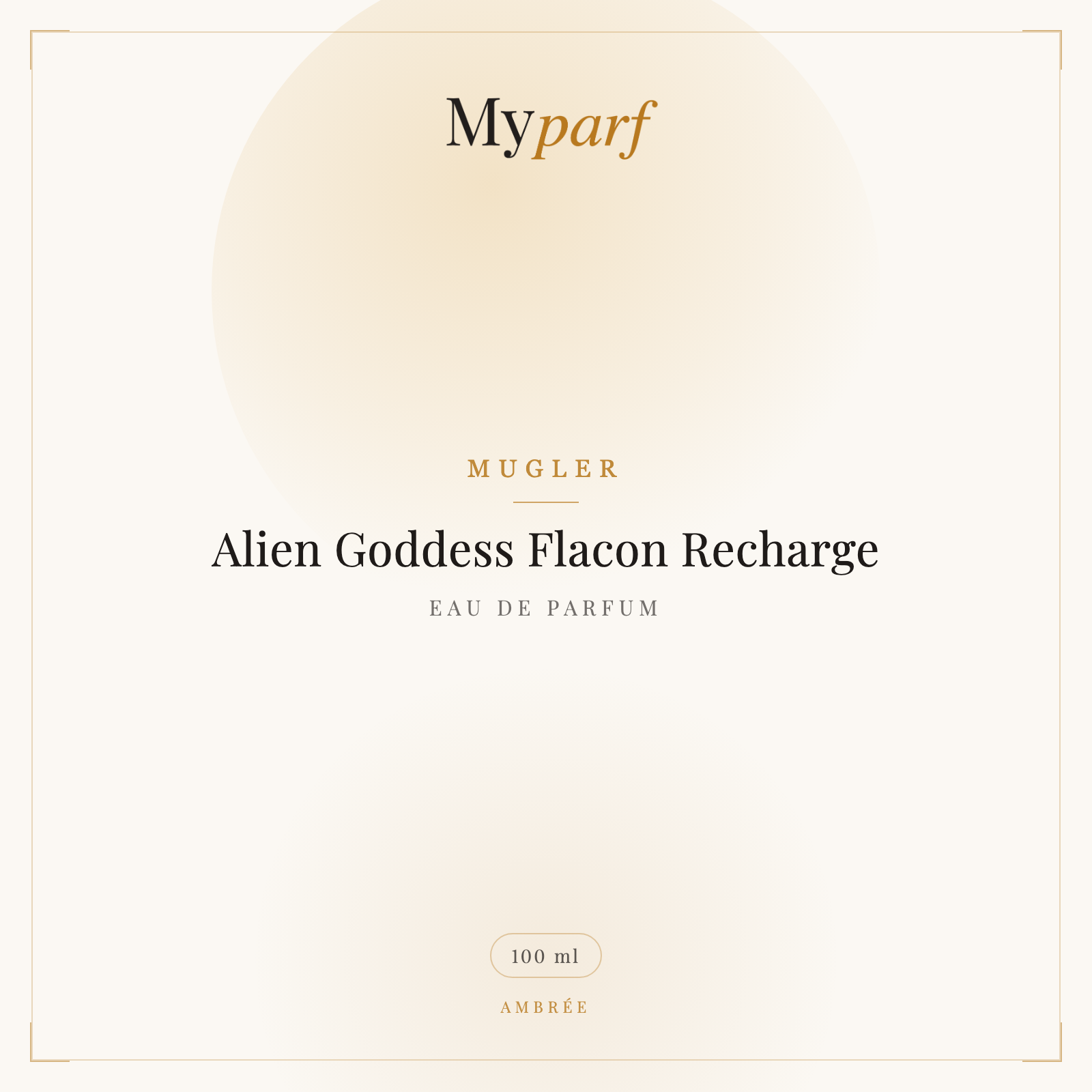 ALIEN GODDESS FLACON RECHARGE