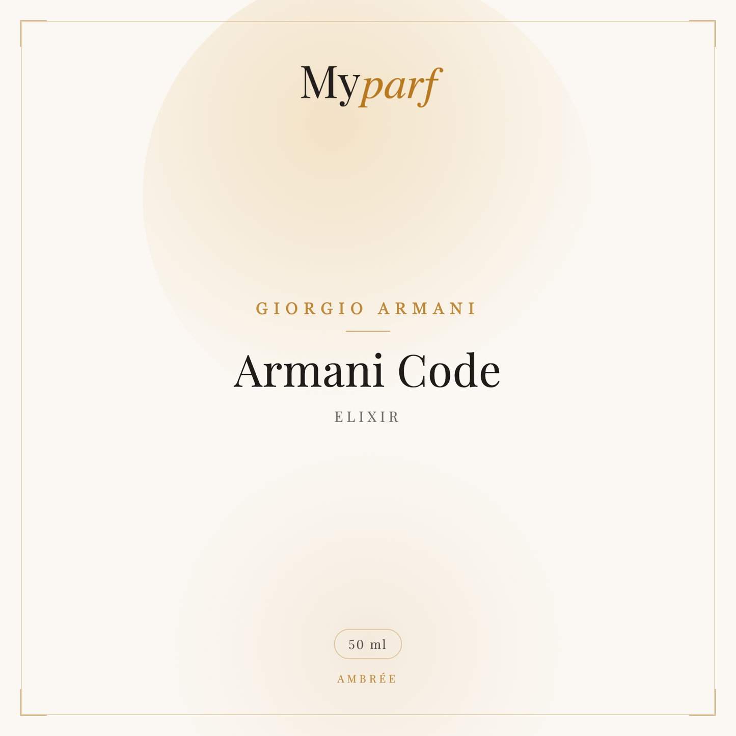 ARMANI CODE ELIXIR