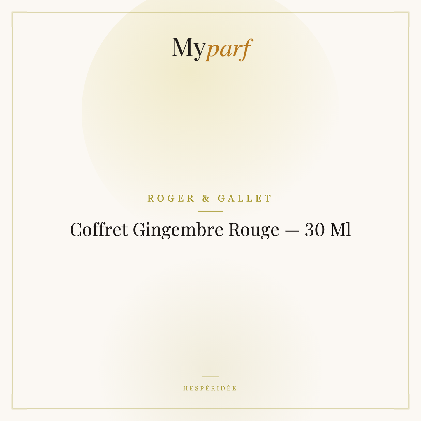 COFFRET GINGEMBRE ROUGE