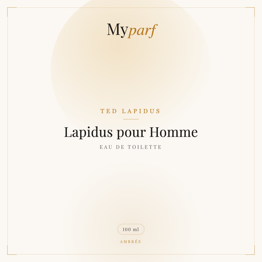 LAPIDUS POUR HOMME