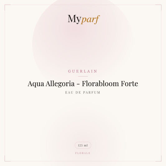 AQUA ALLEGORIA - FLORABLOOM FORTE - EAU DE PARFUM