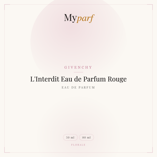 L'INTERDIT EAU DE PARFUM ROUGE