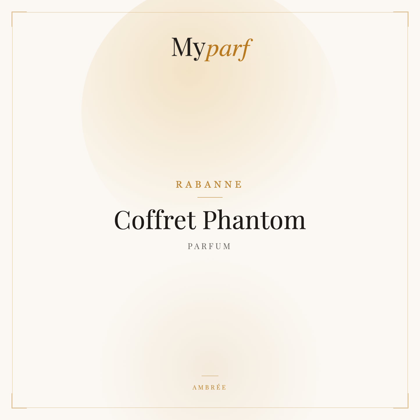 COFFRET PHANTOM PARFUM