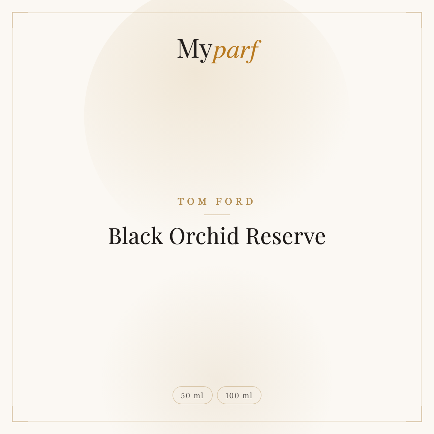 BLACK ORCHID RESERVE