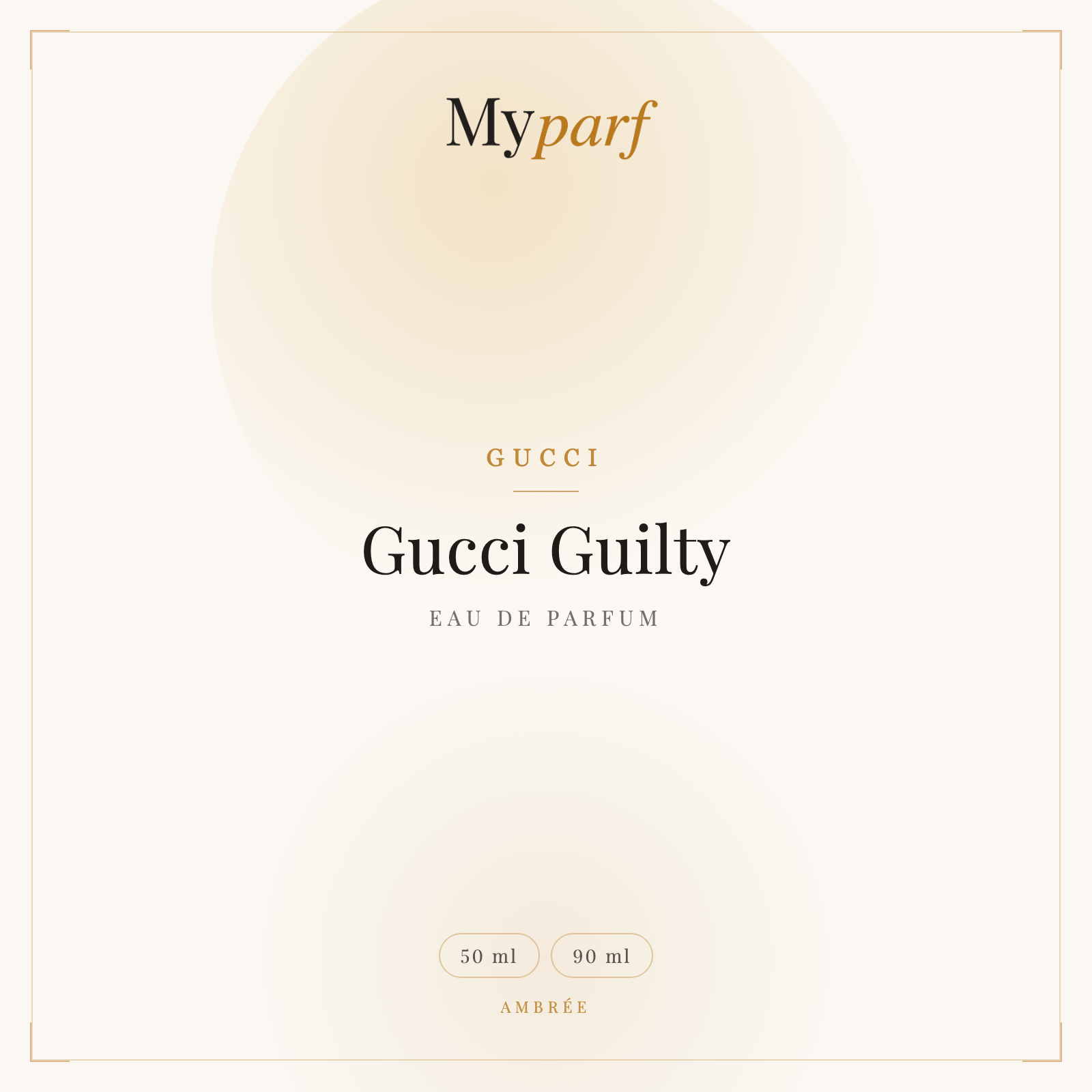 GUCCI GUILTY EAU DE PARFUM