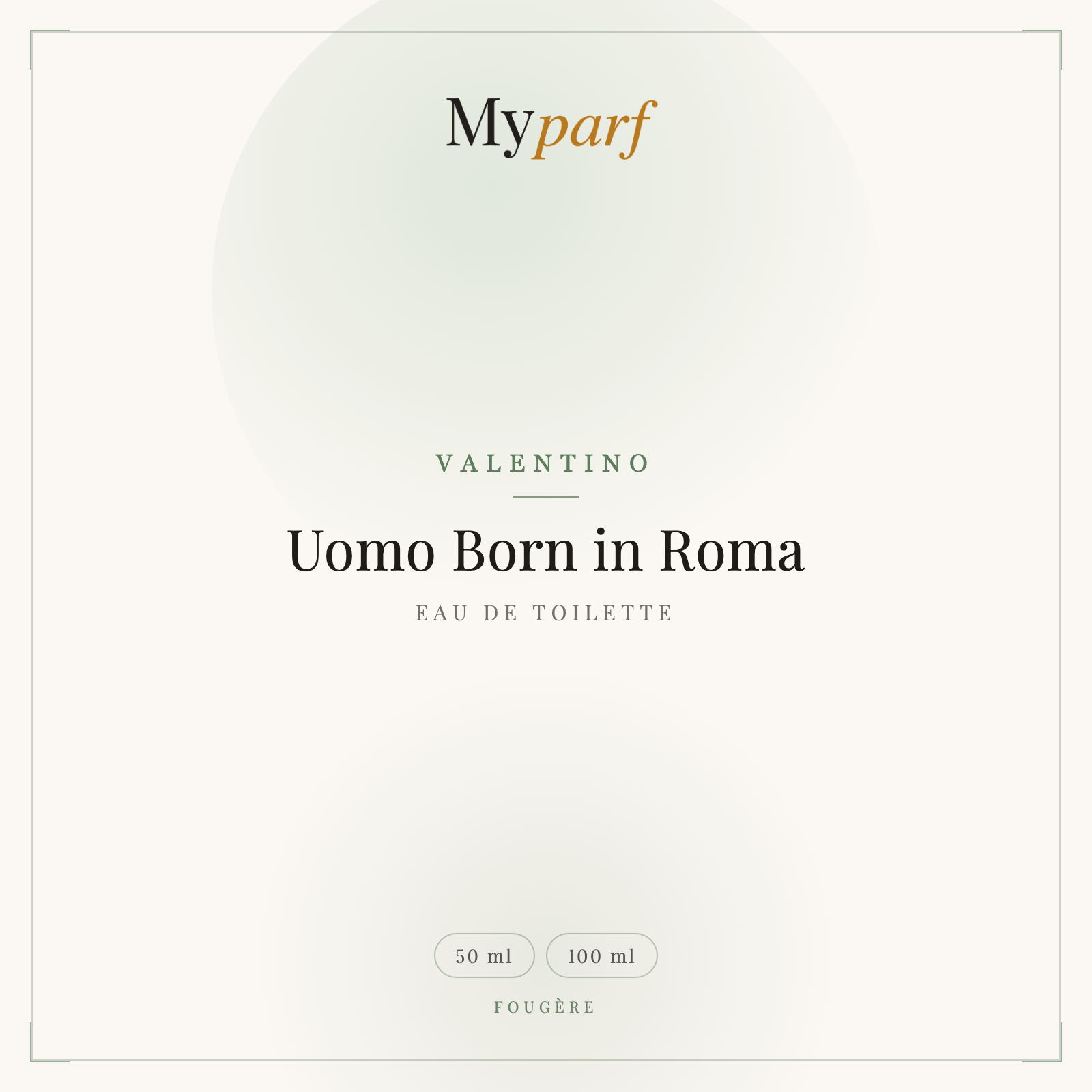 UOMO BORN IN ROMA