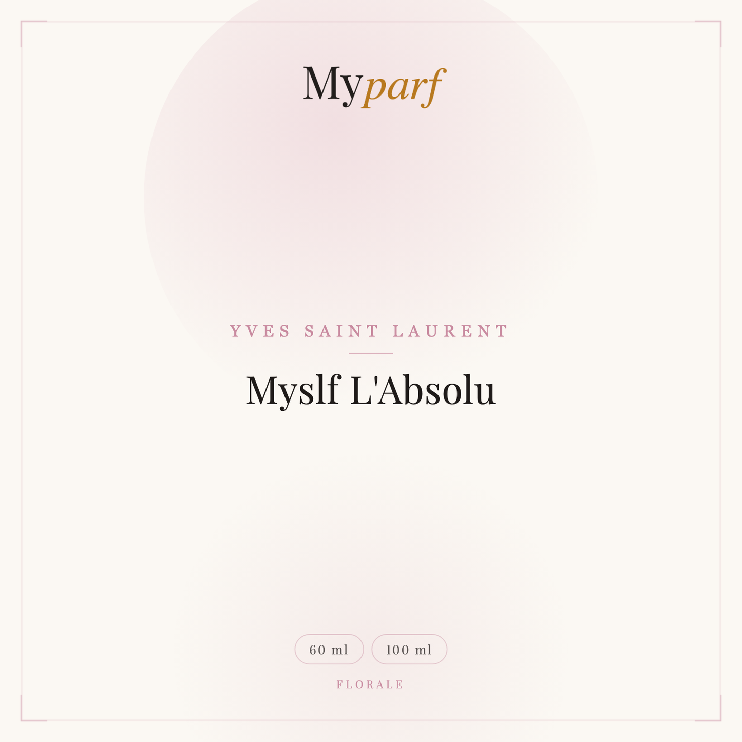 MYSLF L'ABSOLU
