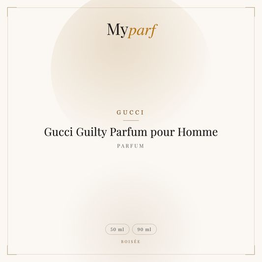 GUCCI GUILTY PARFUM POUR HOMME