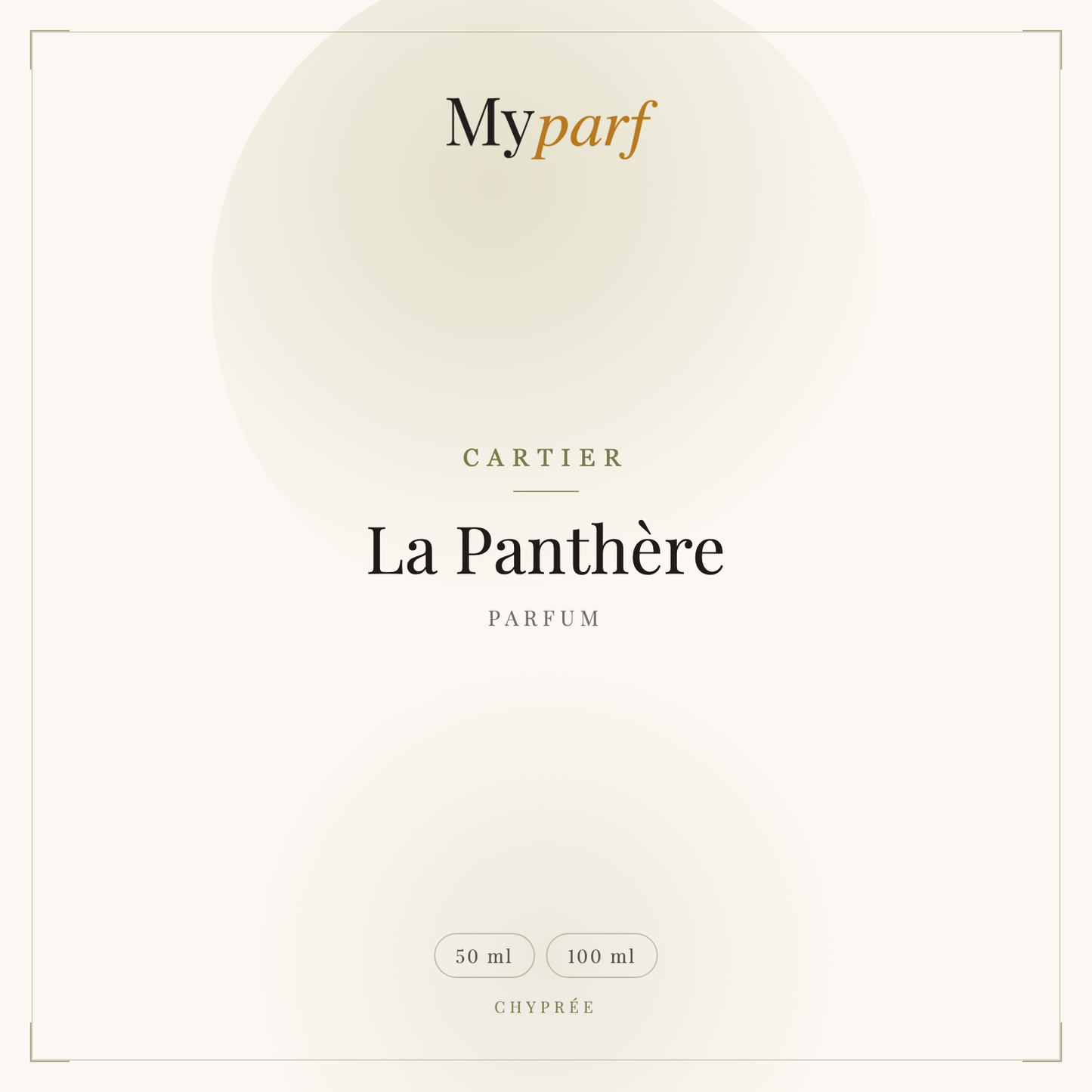 LA PANTHÈRE PARFUM