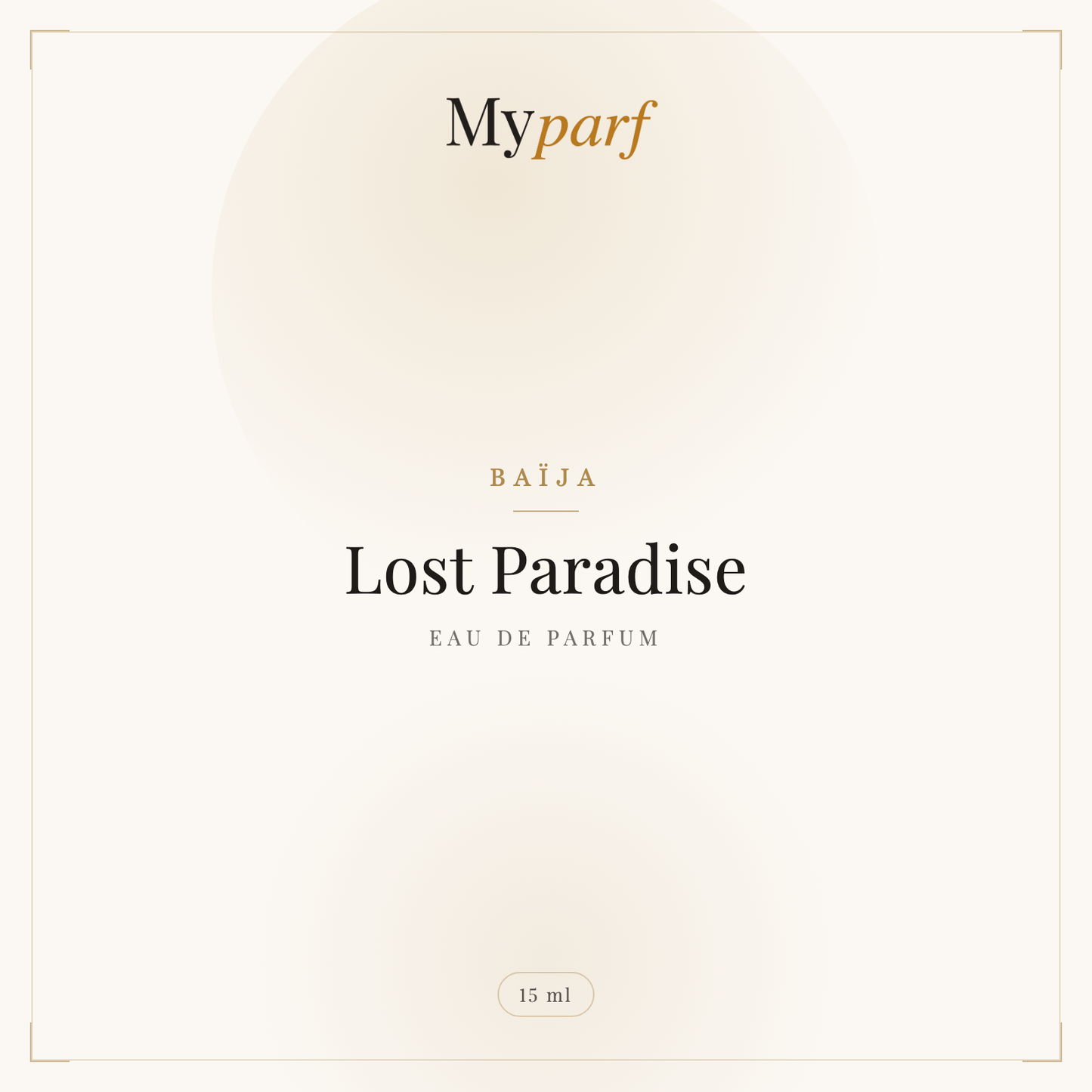 LOST PARADISE EAU DE PARFUM