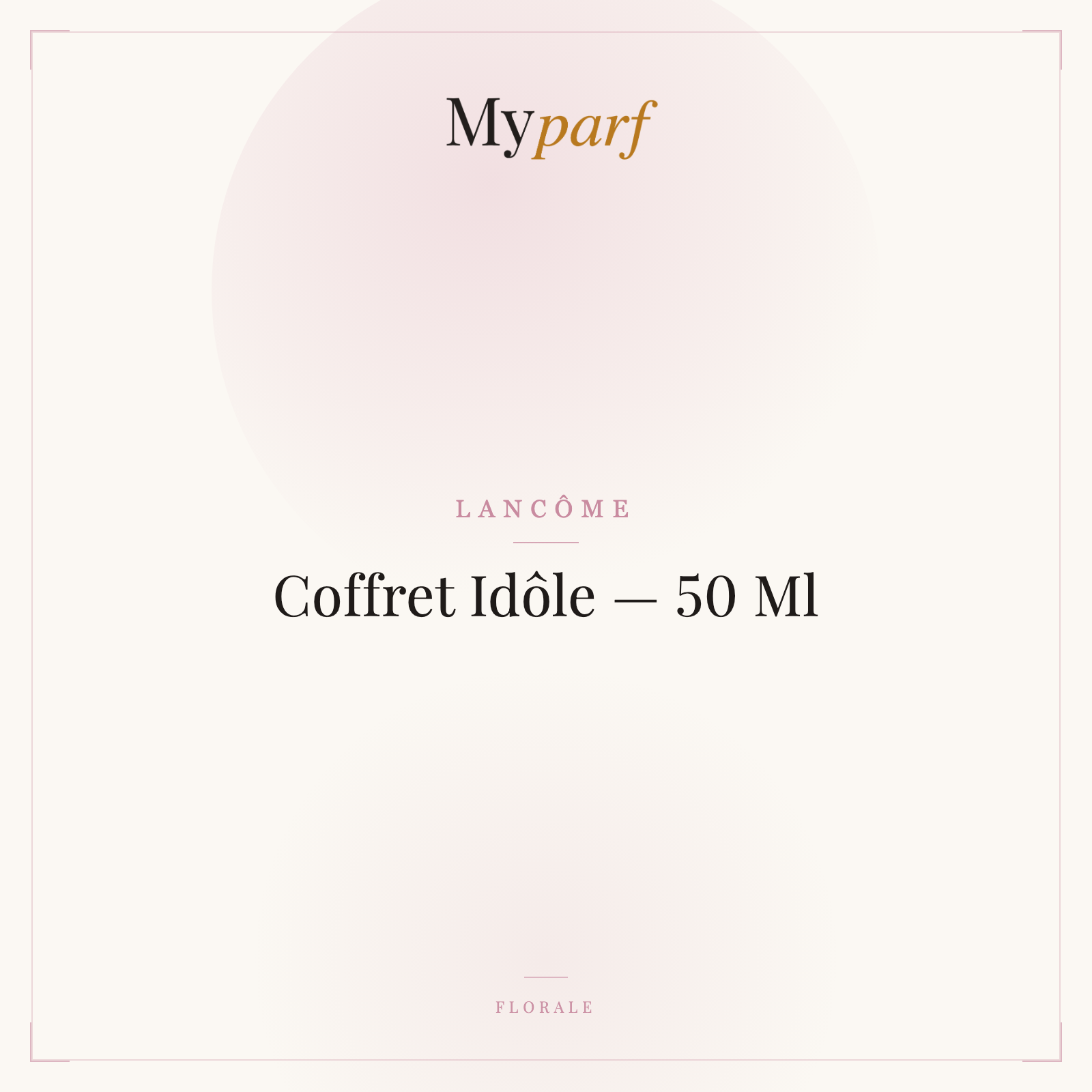 COFFRET IDÔLE