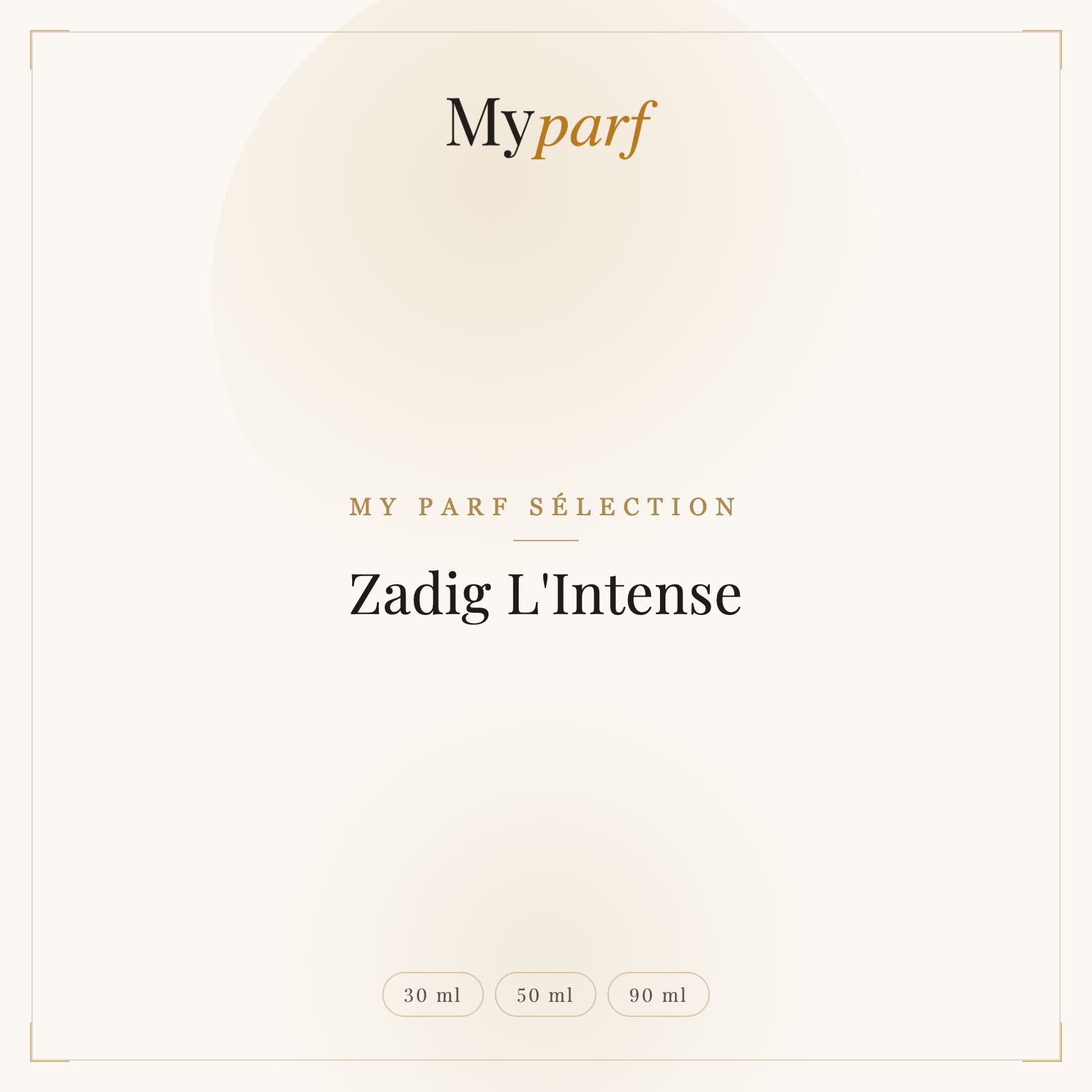 ZADIG L'INTENSE