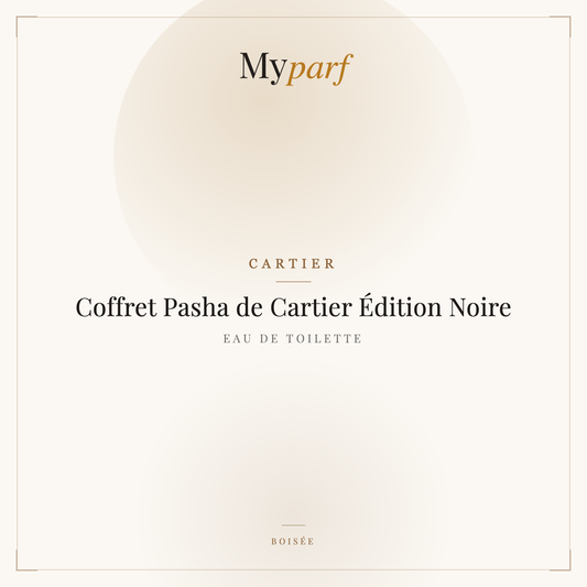 COFFRET PASHA DE CARTIER ÉDITION NOIRE