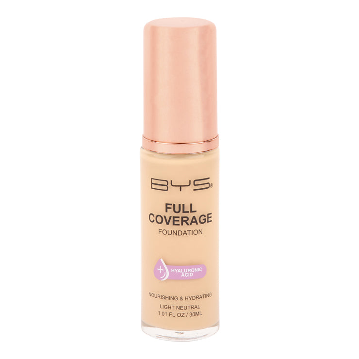 BYS Foundation Full Coverage – Light Natural