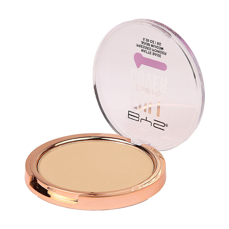 BYS Pressed Powder Full Coverage – Medium Beige