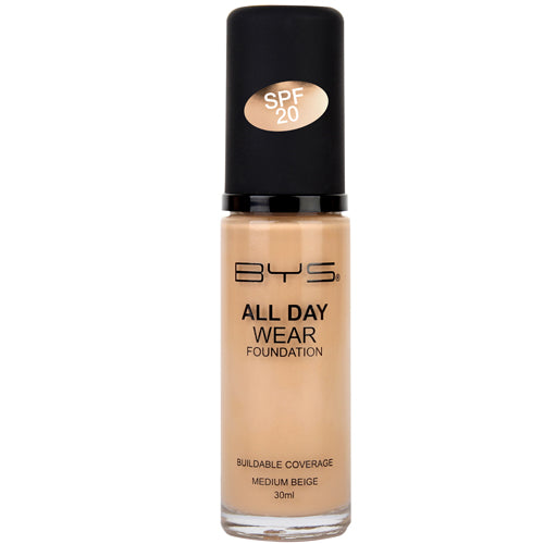 BYS All Day Wear Foundation – Medium Beige