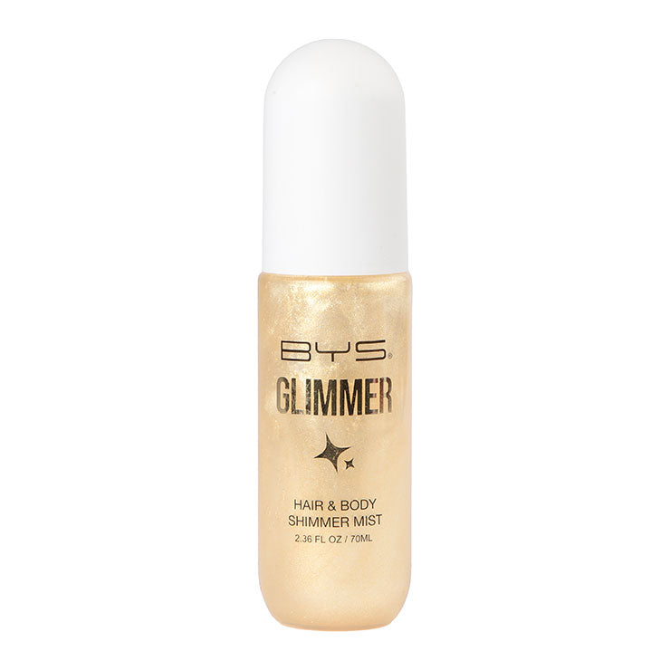 BYS Glimmer Hair & Body Shimmer Mist – Solar Radiance