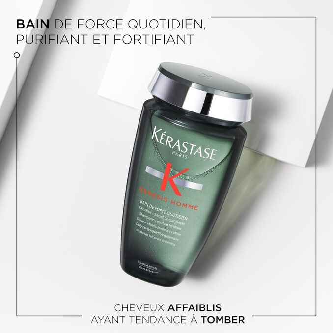 Kérastase Genesis Homme Bain de Force Quotidien – 250 ml