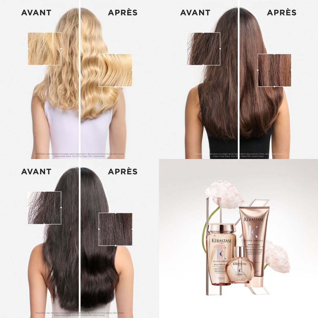 Kérastase Gloss Absolu Anti-Frizz Glaze Milk – 190 ml