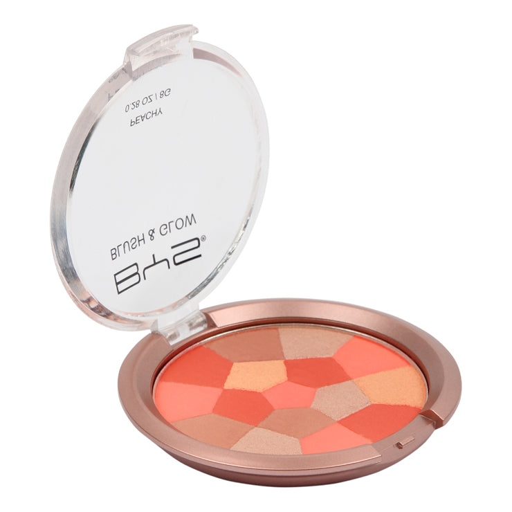 BYS Blush & Glow Mosaic Compact Peachy
