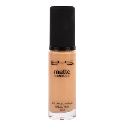 BYS Matte Liquid Foundation – 05 Medium Beige
