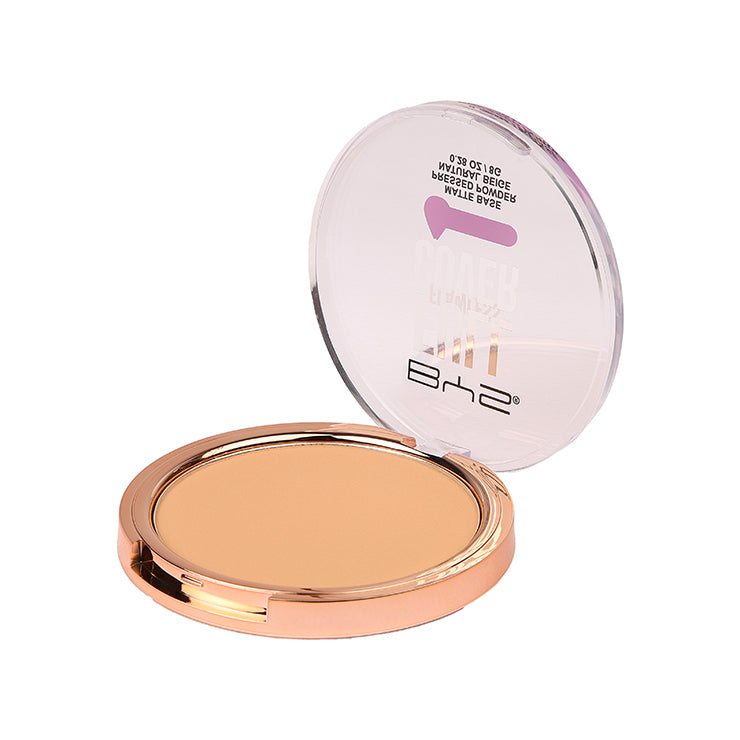 BYS Pressed Powder Full Coverage – Natural Beige