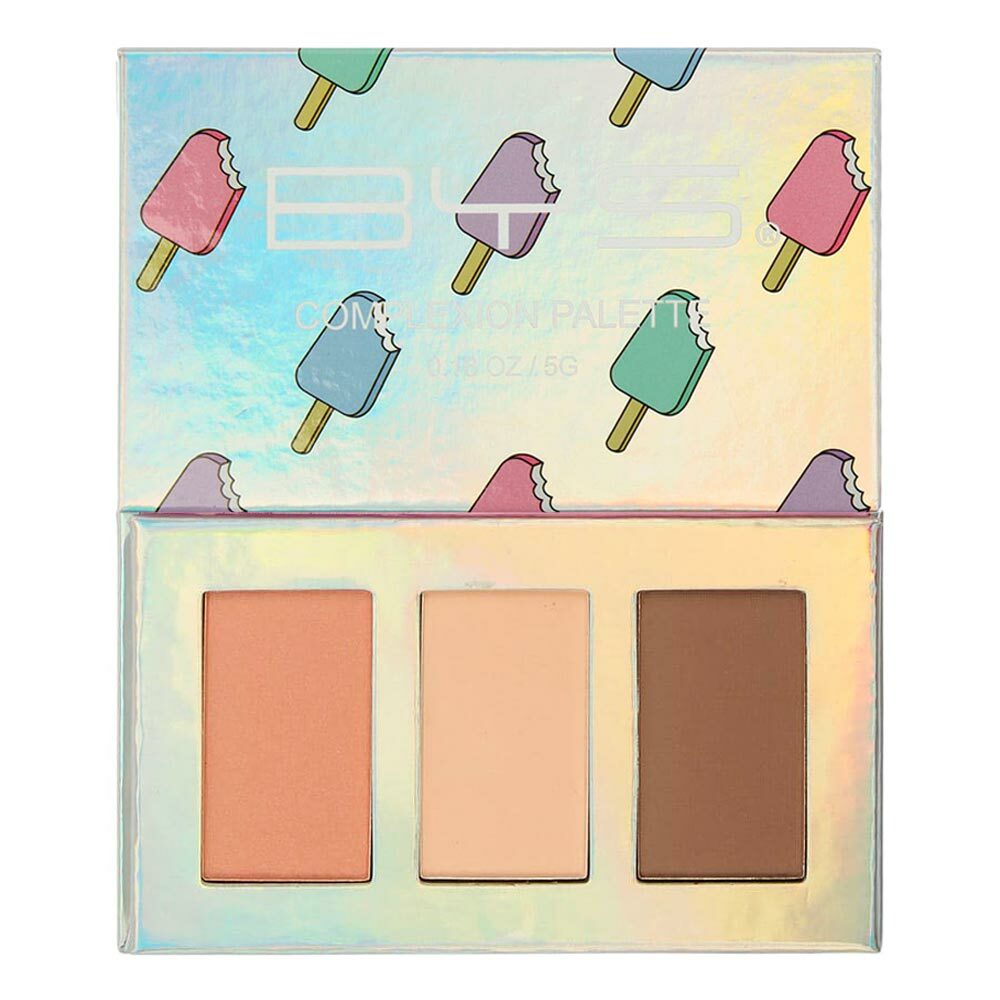 BYS Mini Graphic Palette Complexion Trio – Ice Cream