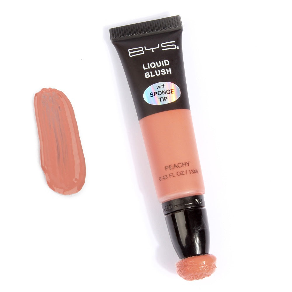 BYS Liquid Blush with Sponge Tip – Peachy