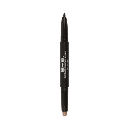 BYS Duo Dazzle Shadow & Liner – Brass Brown & Black