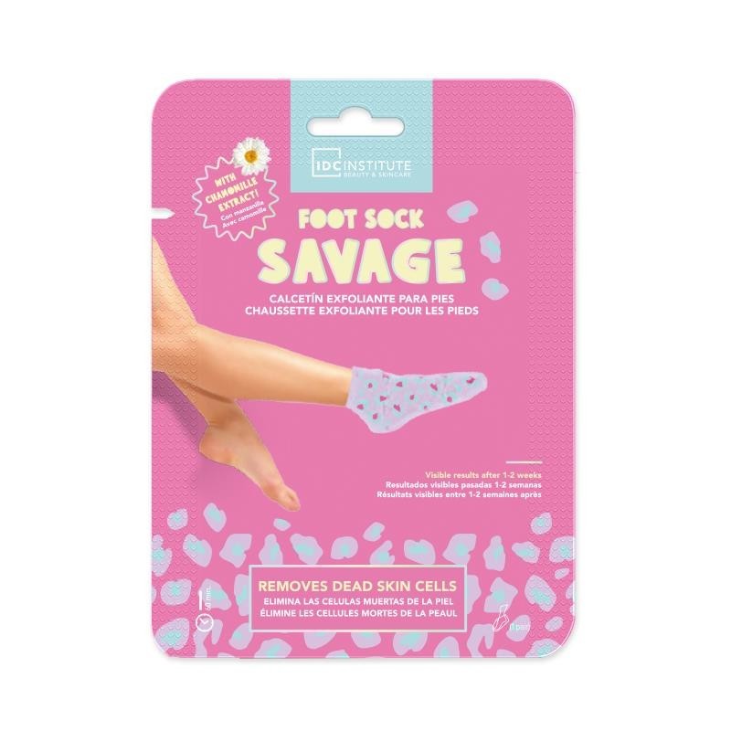 IDC Institute Savage Exfoliating Foot Sock