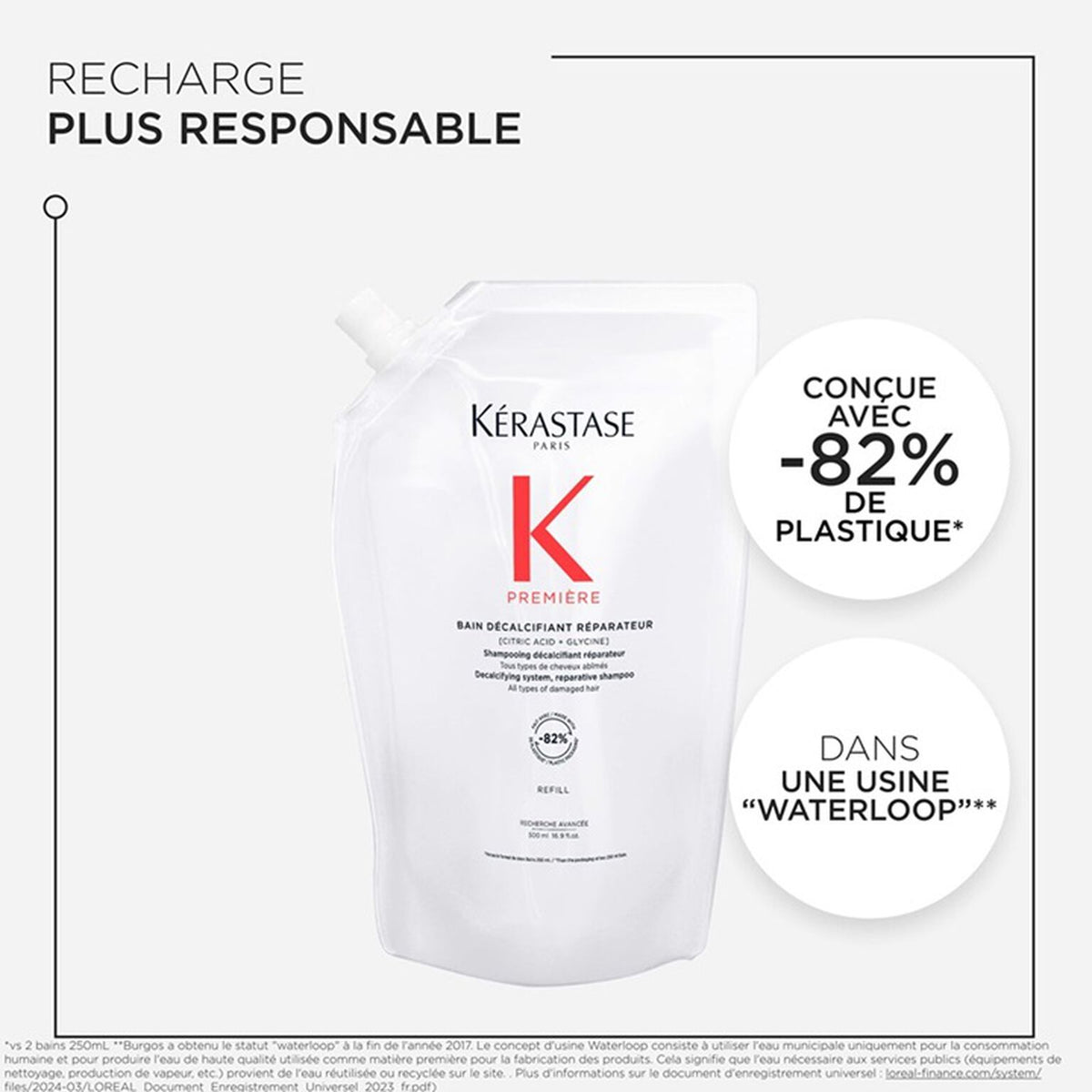 Kérastase Première Bain Décalcifiant Réparateur – 500 ml (recharge)