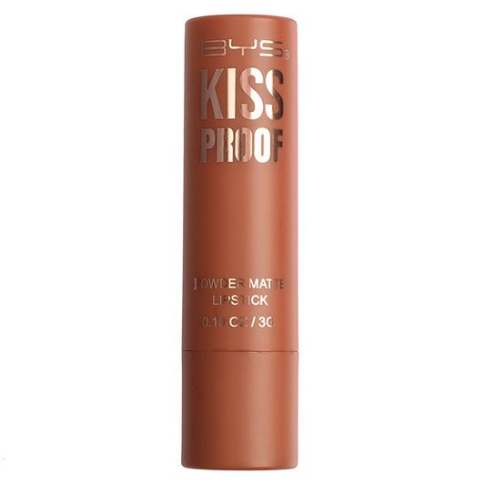 BYS Kiss Proof Powder Matte Lipstick – 01 Crème Brûlée