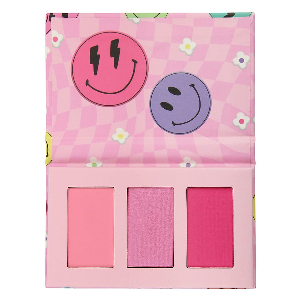BYS Mini Graphic Palette Smiley Blush Trio