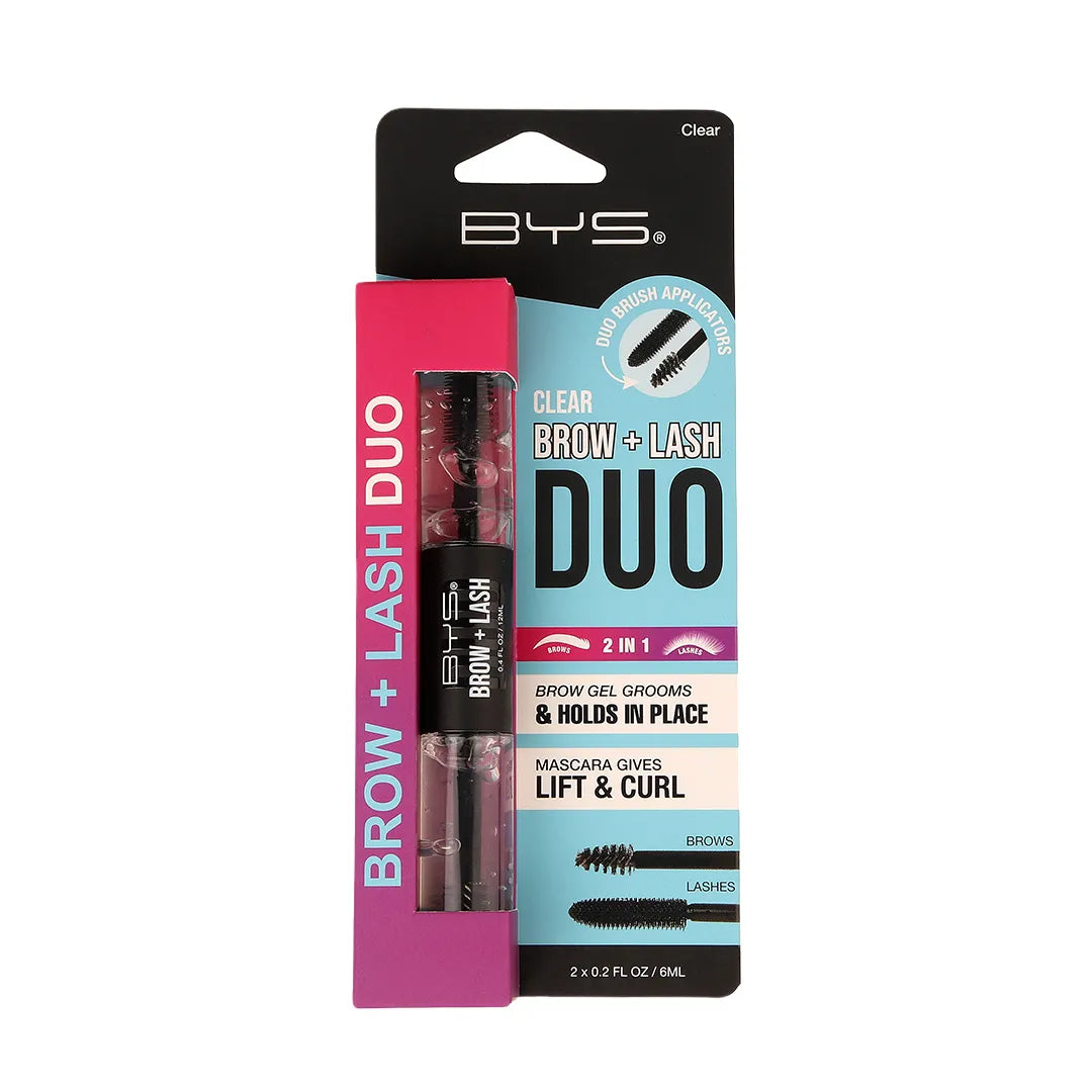 BYS Duo Mascara & Brow Gel Clear