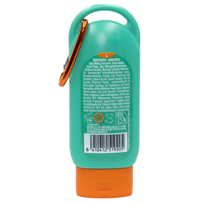 Babaria Adventure Crème Solaire Visage SPF 50