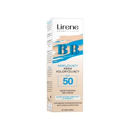 Lirene Moisturizing BB Cream SPF 50 – 01 natural