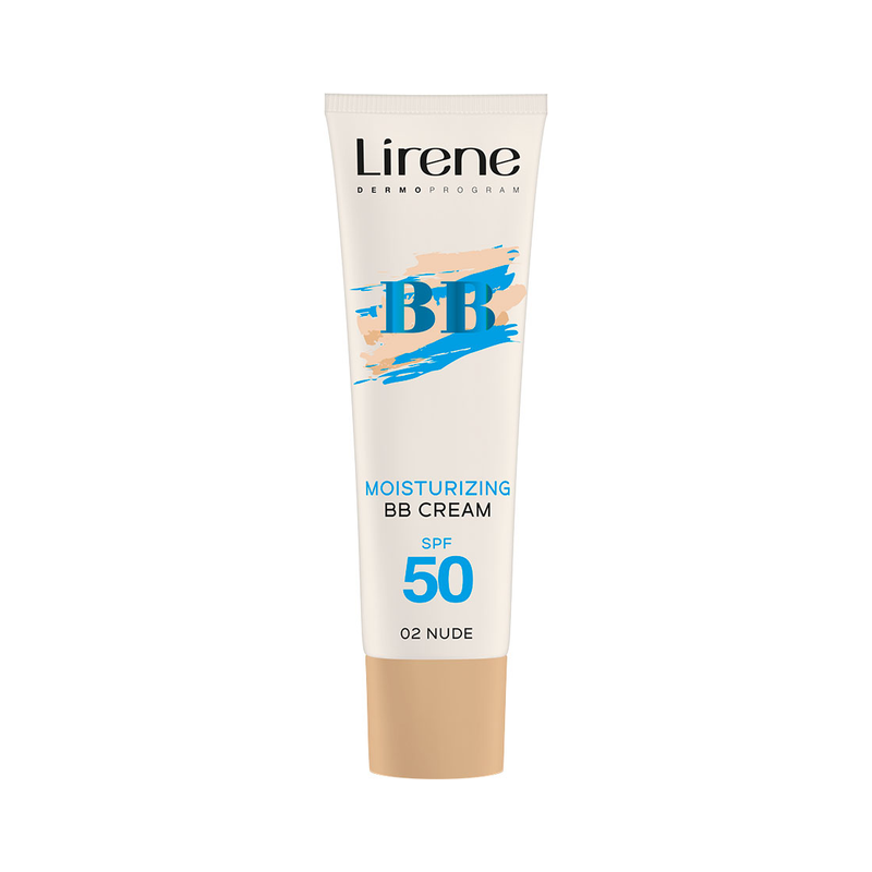 Lirene Moisturizing BB Cream SPF 50 – 02 nude