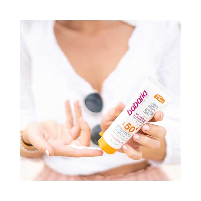 Babaria Crème Protectrice Solaire Visage SPF 50+