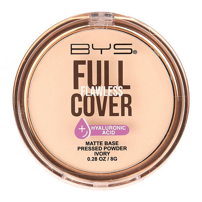 BYS Pressed Powder Full Coverage – Ivory