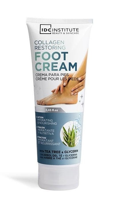 IDC Institute Crème pour les Pieds Réparatrice au Collagène 250 ml