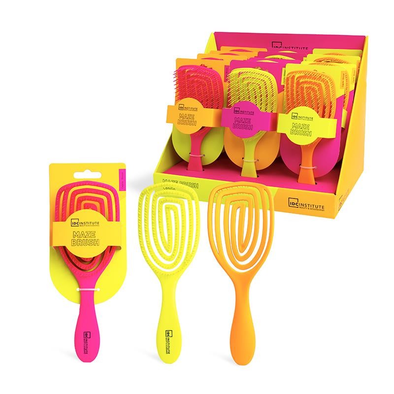 IDC Institute Maze Brush Neon