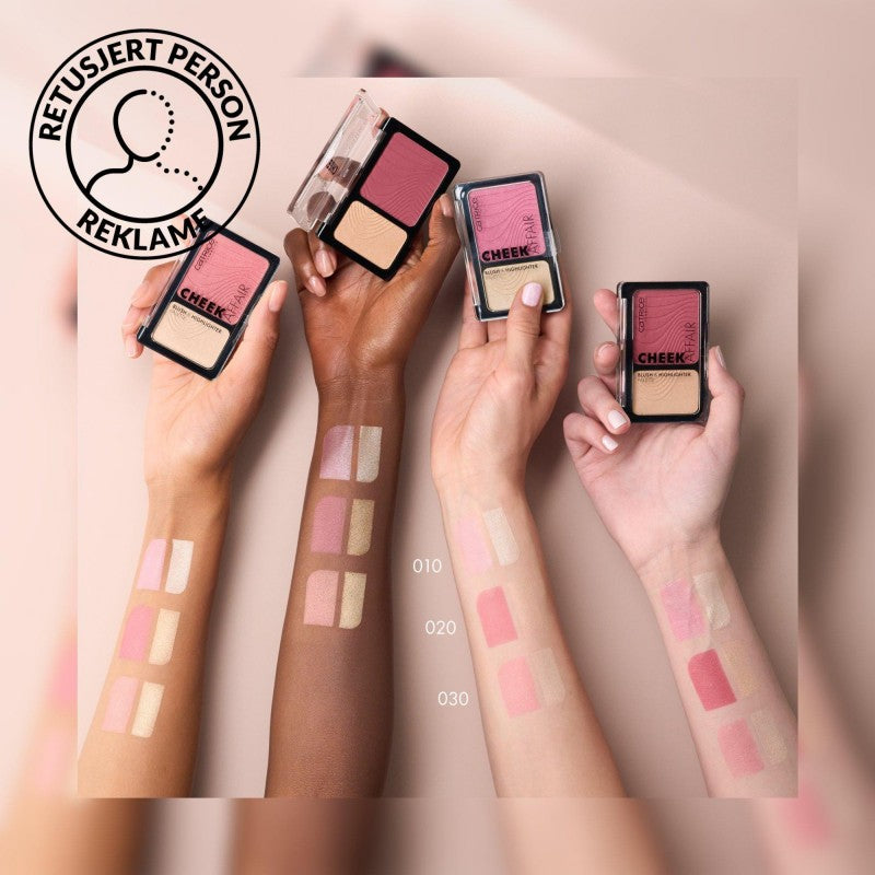 Catrice Cheek Affair Blush & Highlighter Palette – 020