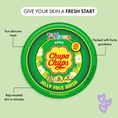 7th Heaven Chupa Chups Apple Jelly Face Mask with Vitamin C