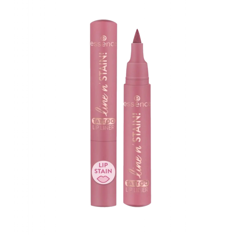 Essence Line N' Stain! Tattoo Lip Liner – 01 Everyone's Nude-Pink