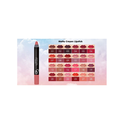Golden Rose Matte Lipstick Crayon – 14