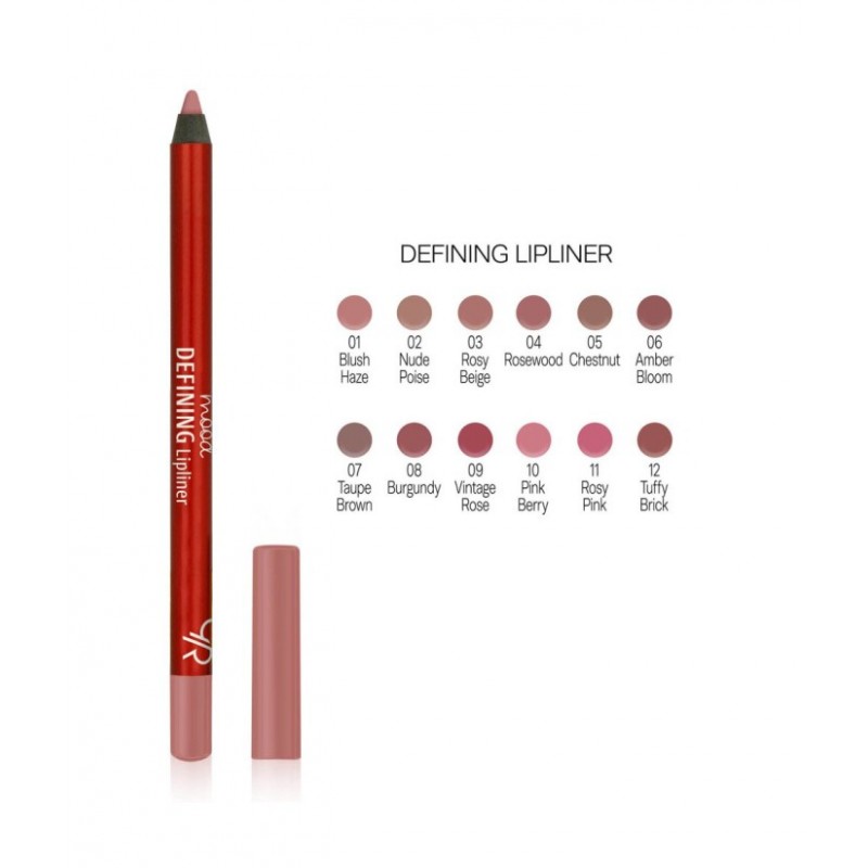 Golden Rose Mood Defining Lipliner – 06 Amber Bloom