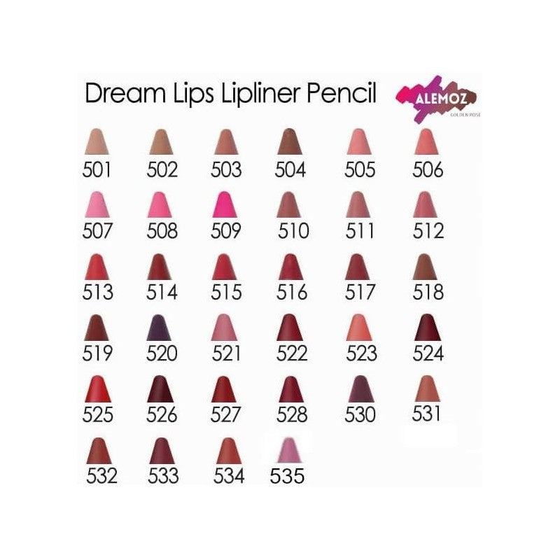 Golden Rose Dream Lips Lipliner – 518