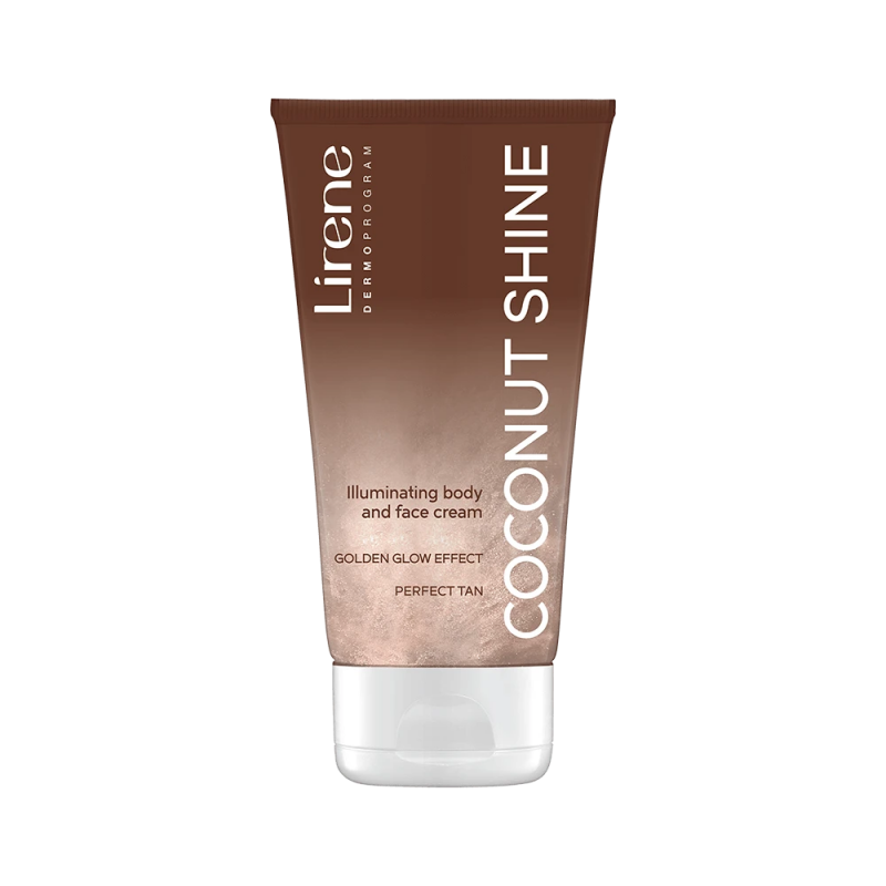 Lirene Coconut Shine Illuminating Body & Face Cream